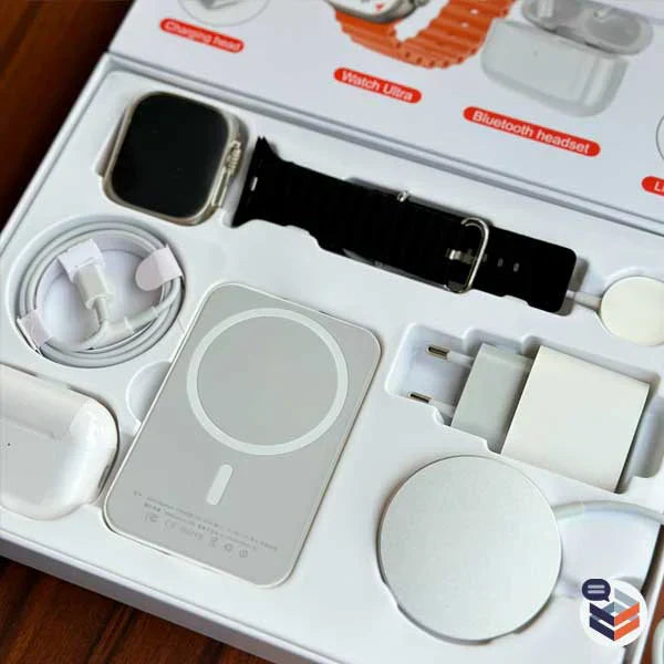 COMBO SMART WATCH X8 + AUDIFONOS 1.1 + POWER BANK